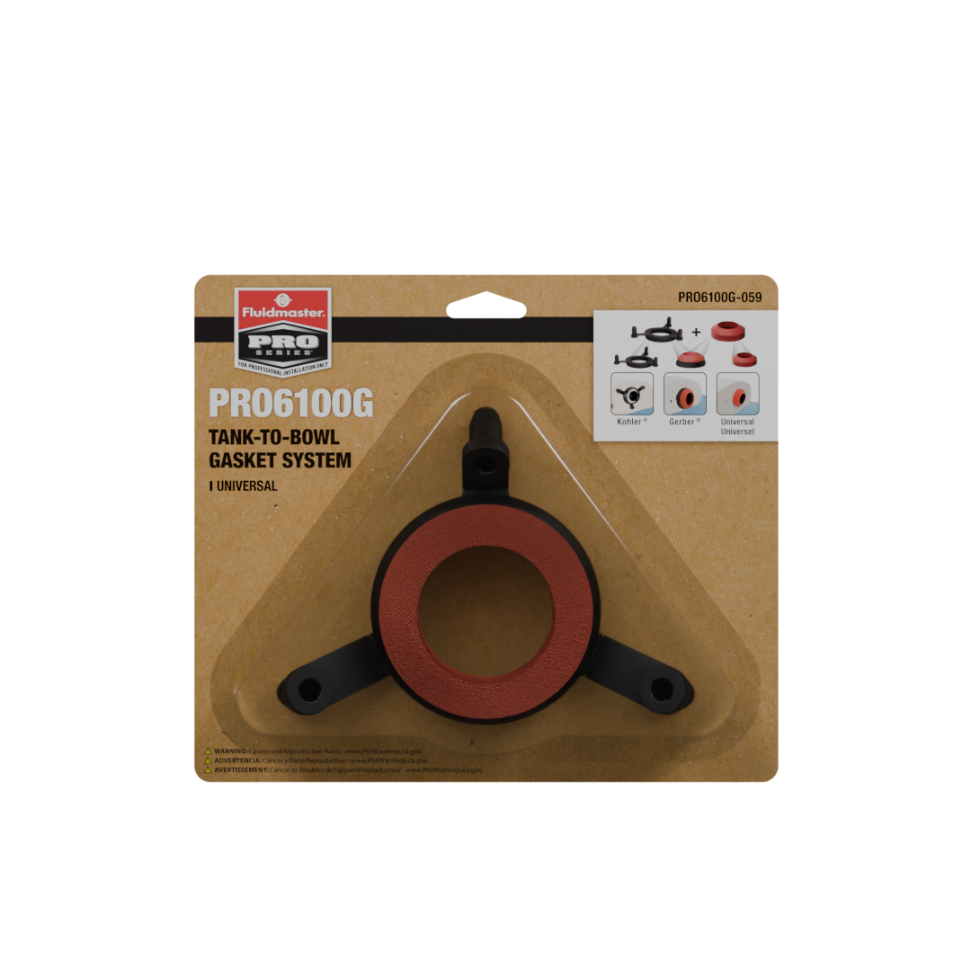 Fluidmaster PRO6100G-059 2 in. Tank-to-Bowl Universal Gasket - Edmondson Supply
