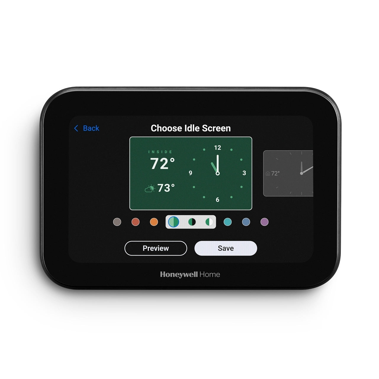 Honeywell Home THX1100B4/U ElitePRO™ S1100 Smart Thermostat in Black - Edmondson Supply