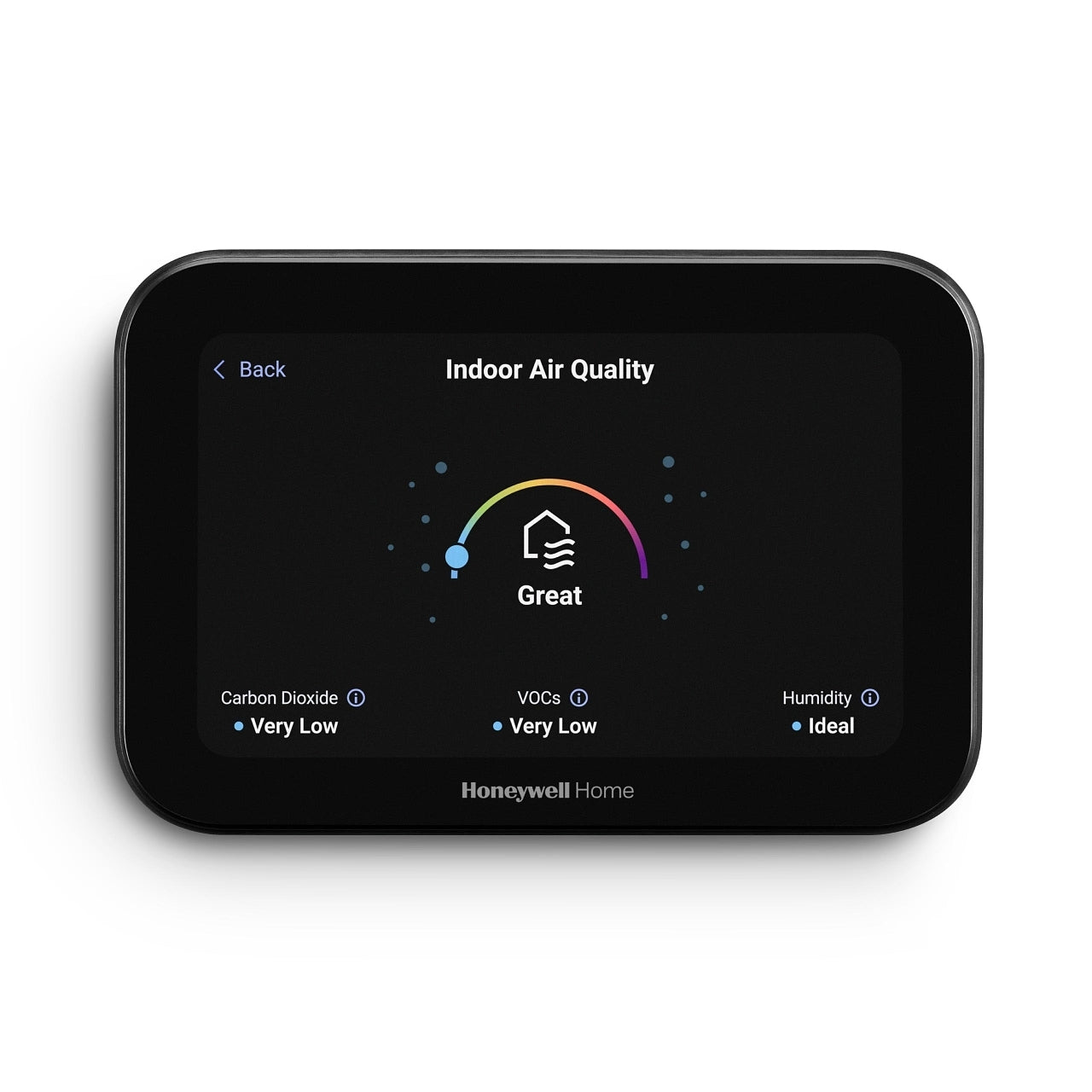 Honeywell Home THX1200B6/U ElitePRO™ S1200 Smart Thermostat in Black - Edmondson Supply