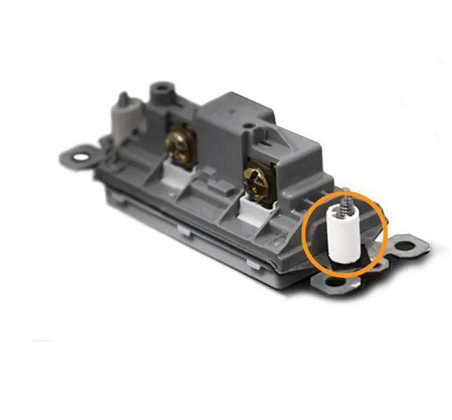 Rack-A-Tiers S1203 Shim My Box - Tubes for Electrical Switches (4 pcs per bag) - Edmondson Supply