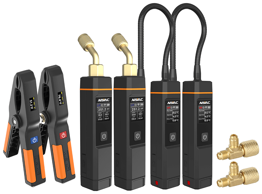 NAVAC SK3TPH1 Smart Refrigerant & Air Side Diagnostics Kit - Edmondson Supply