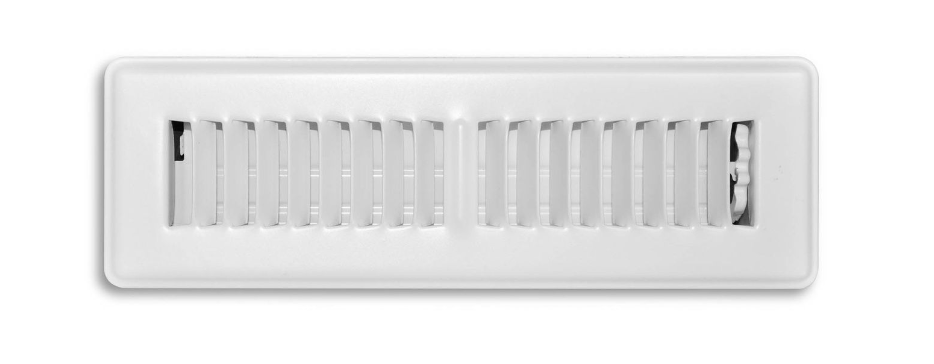 TRUaire 150MW02X10 2" x 10" Supply Register, Pristine White - Edmondson Supply