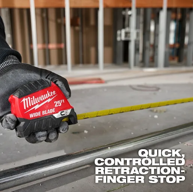 Milwaukee 48-22-1216M Wide Blade Magnetic Tape Measure - Edmondson Supply