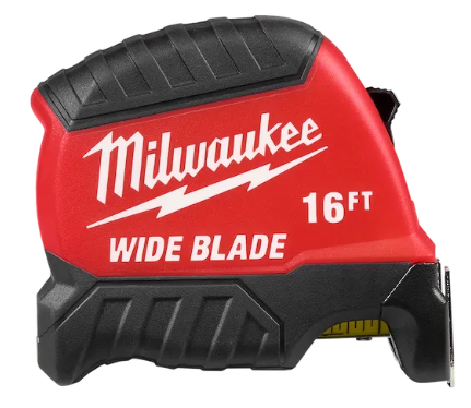 Milwaukee 48-22-1216 Wide Blade Tape Measures - Edmondson Supply