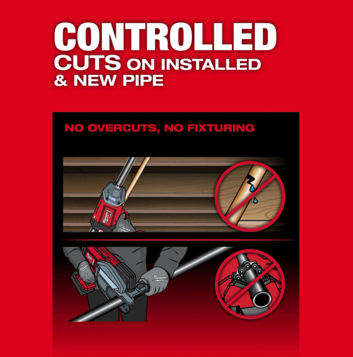 Milwaukee 3469-20 M18 FUEL™ ½”-1” Steel Pipe Cutter - Edmondson Supply