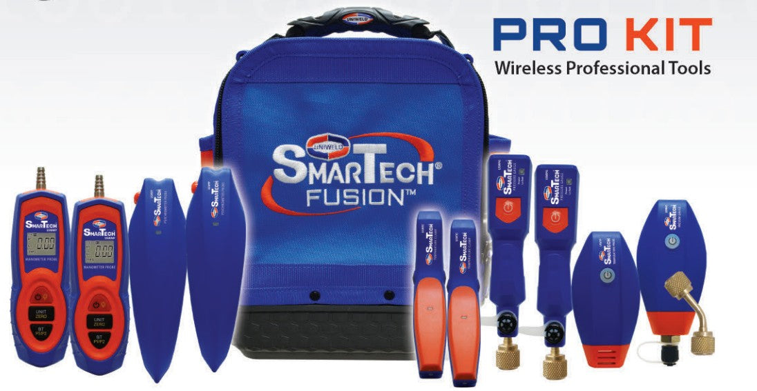 Uniweld USFPK SmarTech FUSION Pro Kit - 10 Wireless Tools - Edmondson Supply