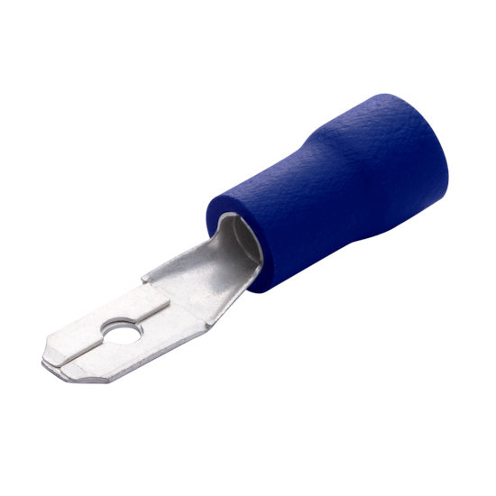 Cambridge Resources 110965 Male Disconnect, 16-14 AWG, .25", Blue - Edmondson Supply