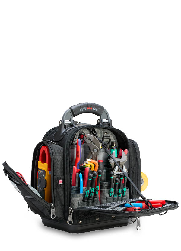 Veto Pro Pac TECH-MCTP BLACKOUT Compact Service Tool Bag - Edmondson Supply