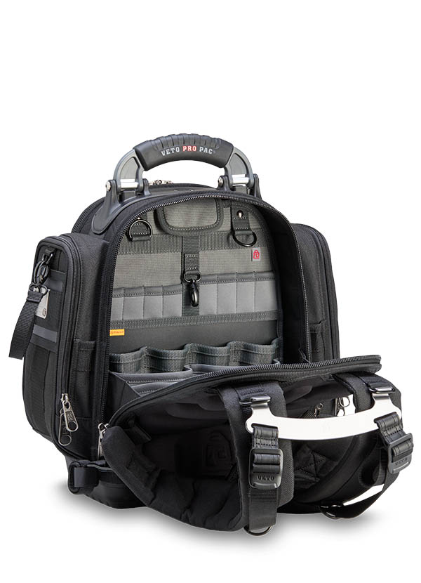 Veto Pro Pac TECH PAC MCP BLACKOUT Compact Tool Backpack - Edmondson Supply