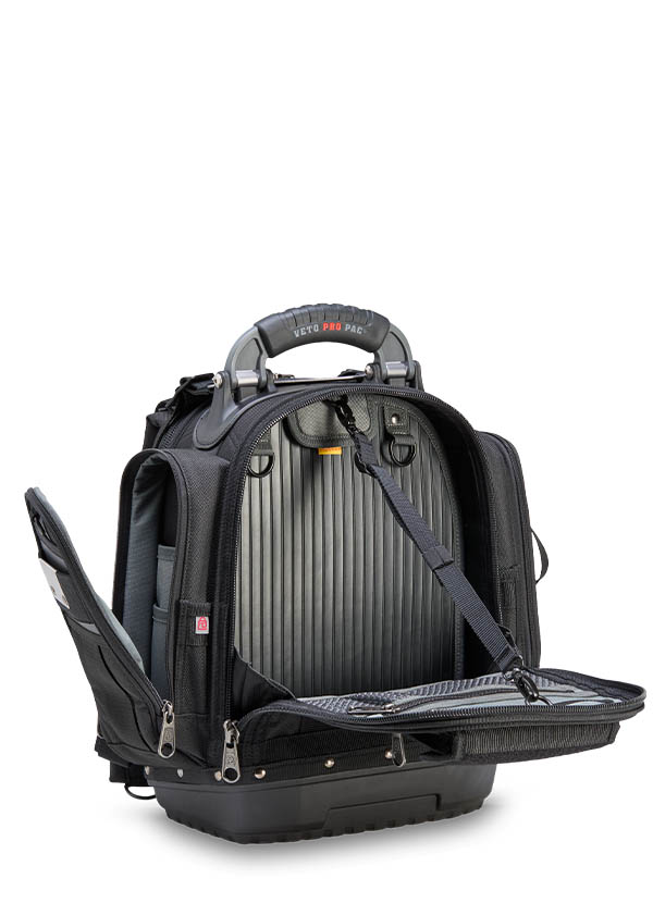 Veto Pro Pac TECH PAC MCP BLACKOUT Compact Tool Backpack - Edmondson Supply