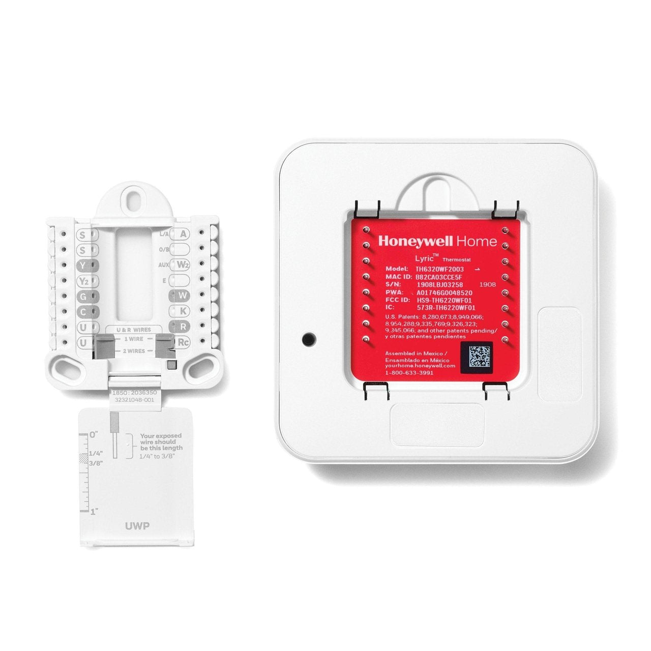 Honeywell Home TH6220WF2006/U Lyric T6 Pro Smart Thermostat, Multi-Stage 2 Heat/2 Cool - Edmondson Supply