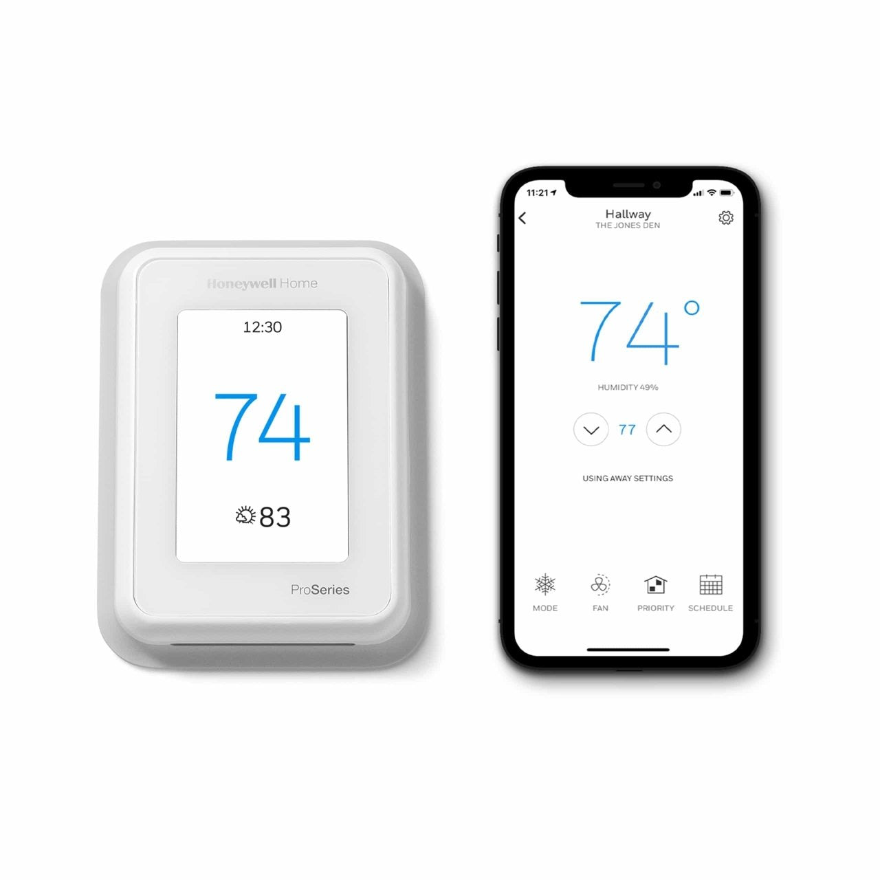 Honeywell Home YTHM1004R3000/U T10+ Pro Smart Thermostat Kit with EIM, Indoor, Return & Supply Sensors - Edmondson Supply