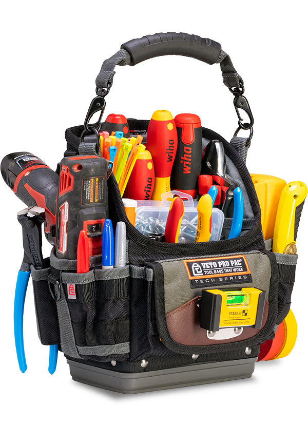 Veto Pro Pac TP6B Open Top Compact-Sized Tool Pouch - Edmondson Supply