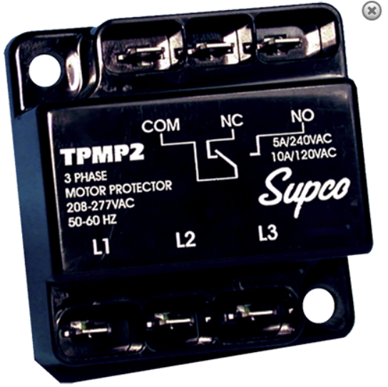 Supco TPMP2 Compact Three Phase Motor Protector - Edmondson Supply