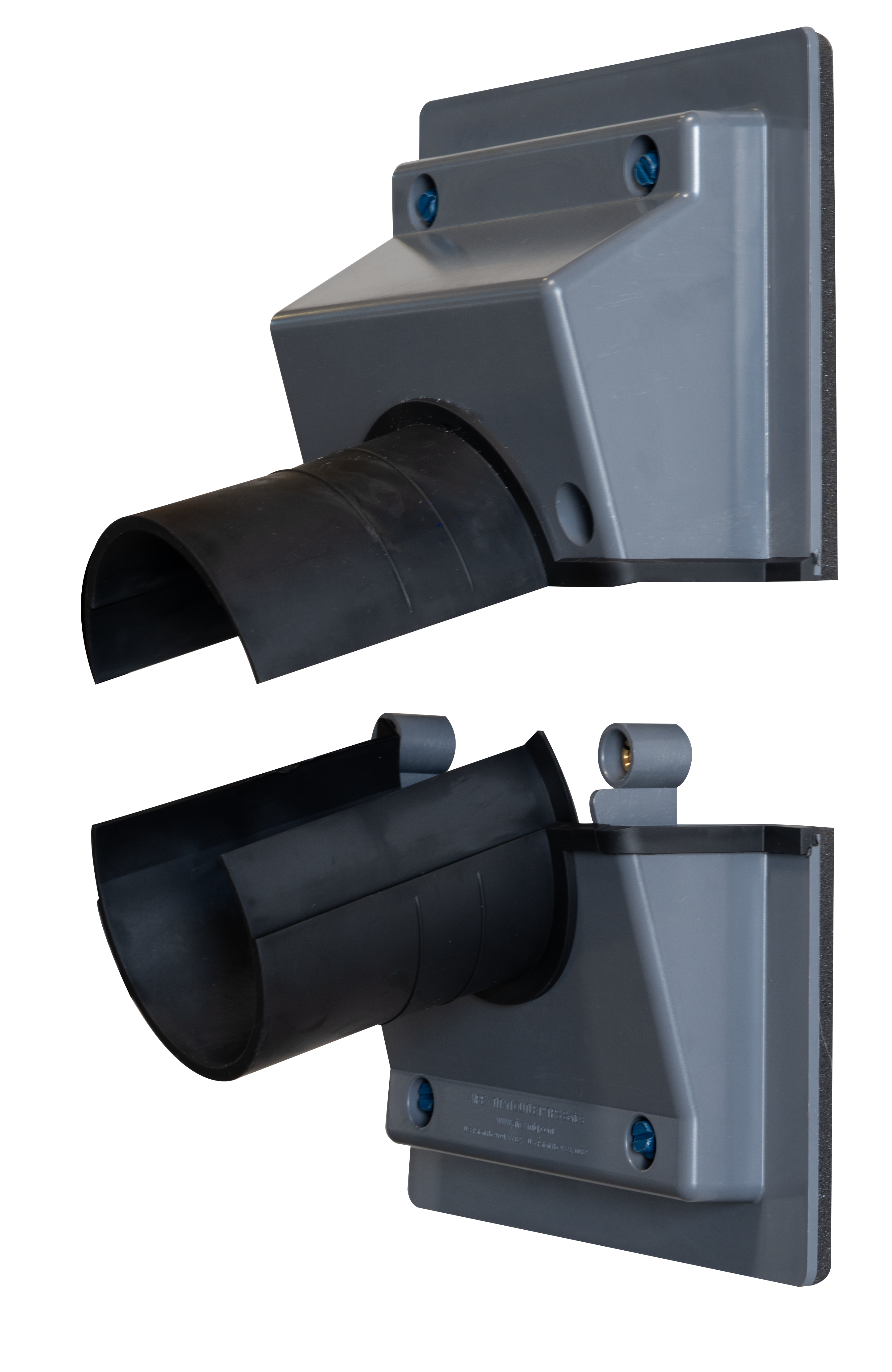Airex TRS-575-G TITAN RETROFIT OUTLET for 5/8" - 7/8" Line Sets with 3/4" Wall Insulation, Gray - Edmondson Supply