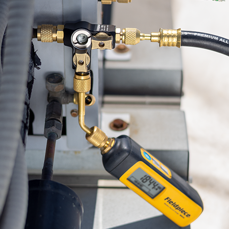 Fieldpiece VC2G 1/4″ Valve Core Removal Tool Dual Valve with Sight Glass - Edmondson Supply
