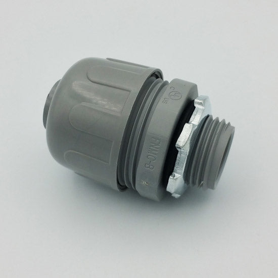 Cambridge 1/2" PVC Liquid Tight Conduit Fitting - Straight - Edmondson Supply