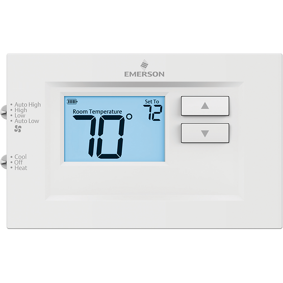 Emerson White-Rodgers 1F75P-21NP 70 Series Non-Programmable PTAC Thermostat - Edmondson Supply
