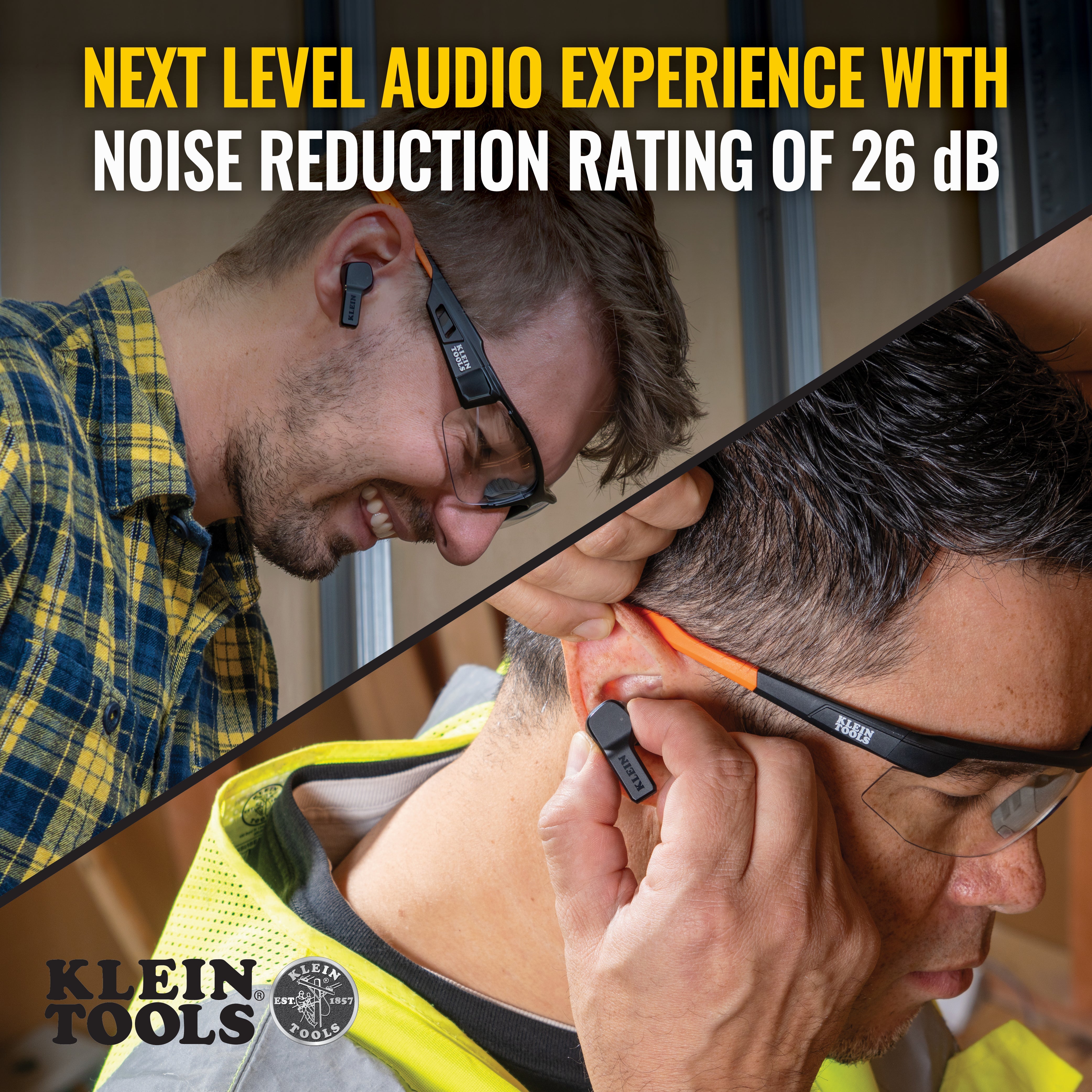 Klein Tools AESEB1S Situational Awareness Bluetooth® Earbuds - Edmondson Supply