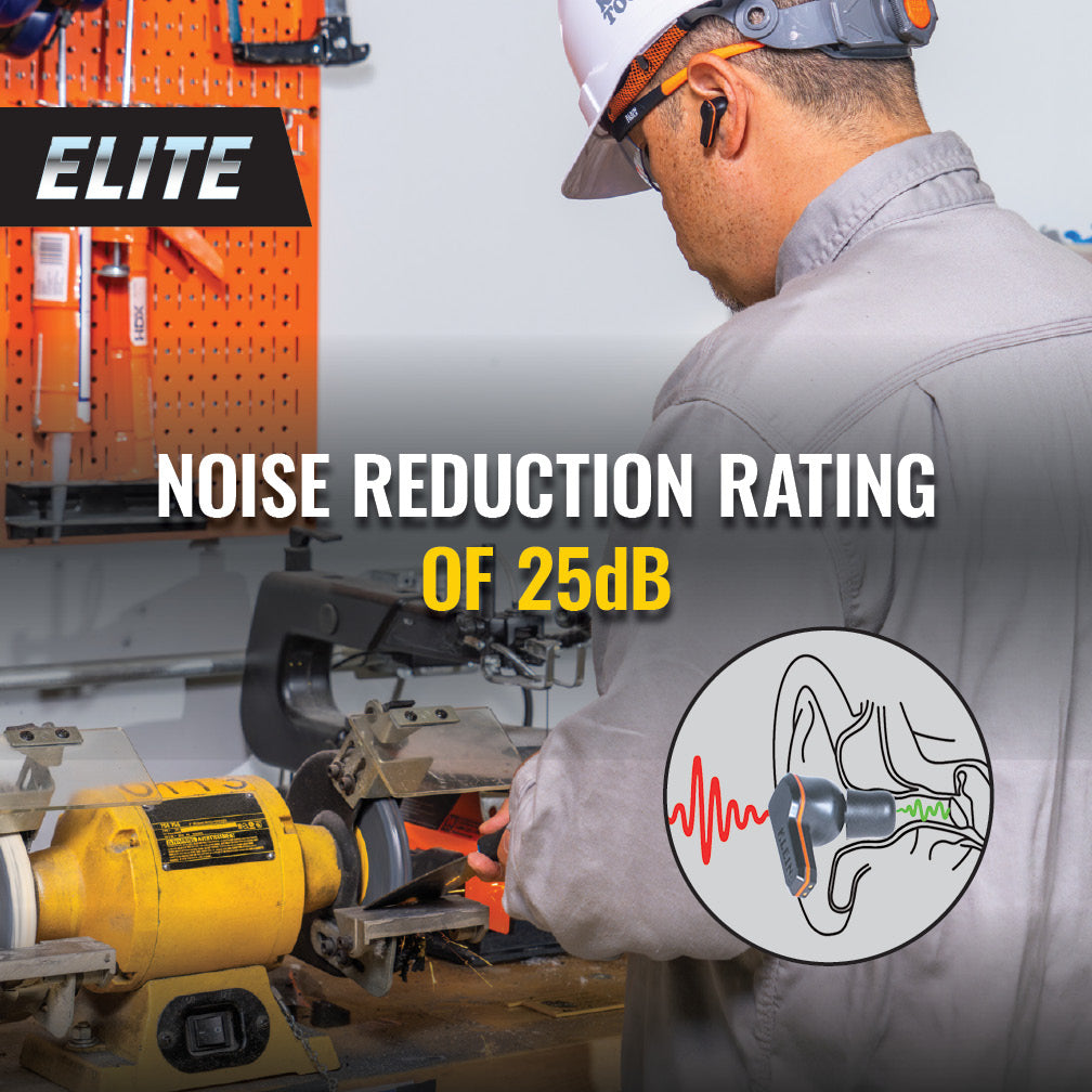 Klein Tools AESEB2 ELITE Bluetooth® Jobsite Earbuds - Edmondson Supply