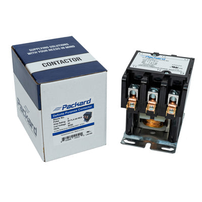 Packard C360A Contactor 3 Pole 60 Amps 24 Coil Voltage - Edmondson Supply