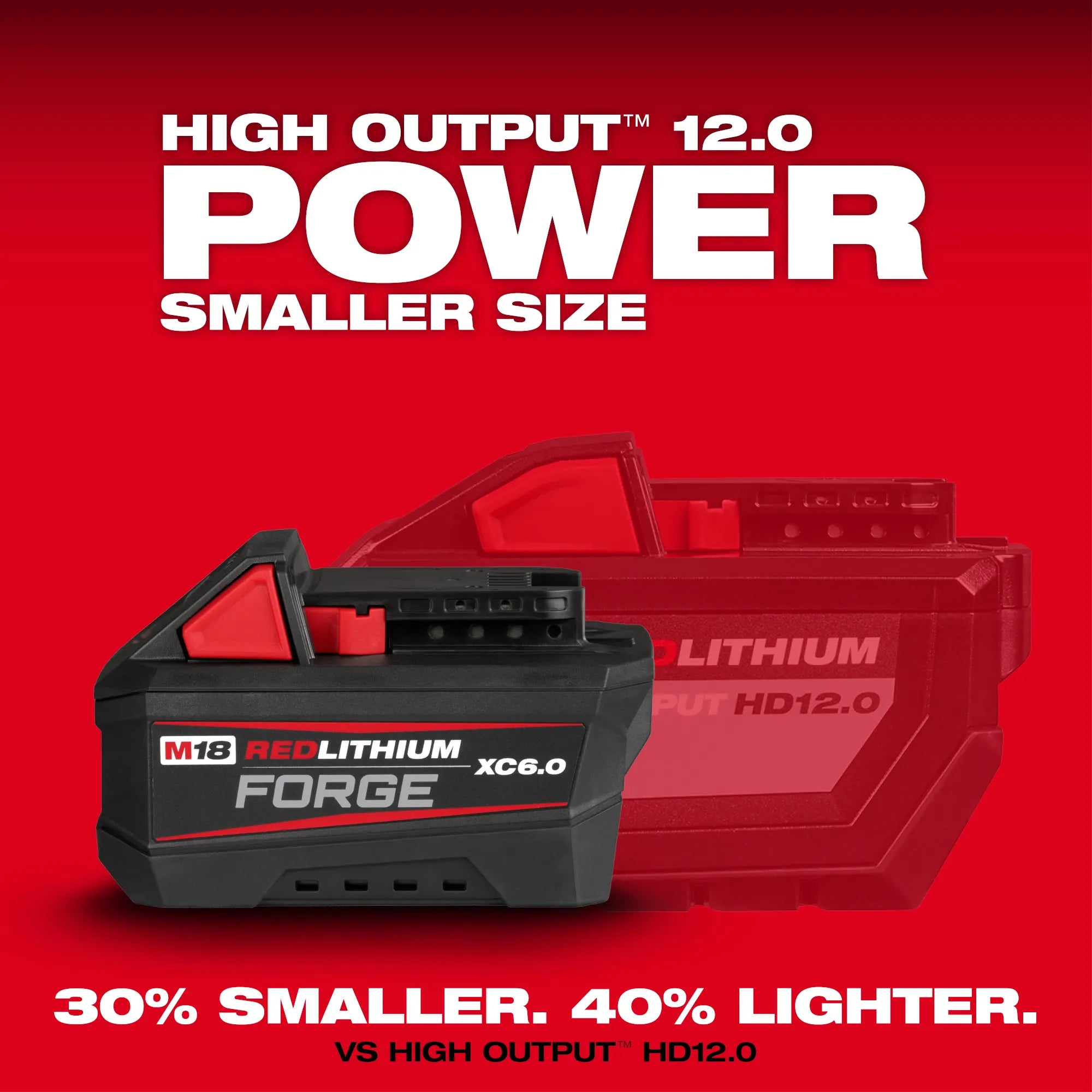 Milwaukee 48-11-1861 M18™ REDLITHIUM™ FORGE™ XC6.0 Battery Pack - Edmondson Supply