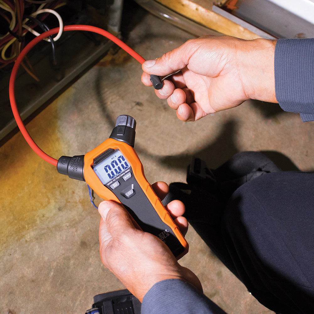 Klein Tools CL150 Clamp Meter, Digital AC Electrical Tester with 18-Inch Flexible Clamp - Edmondson Supply