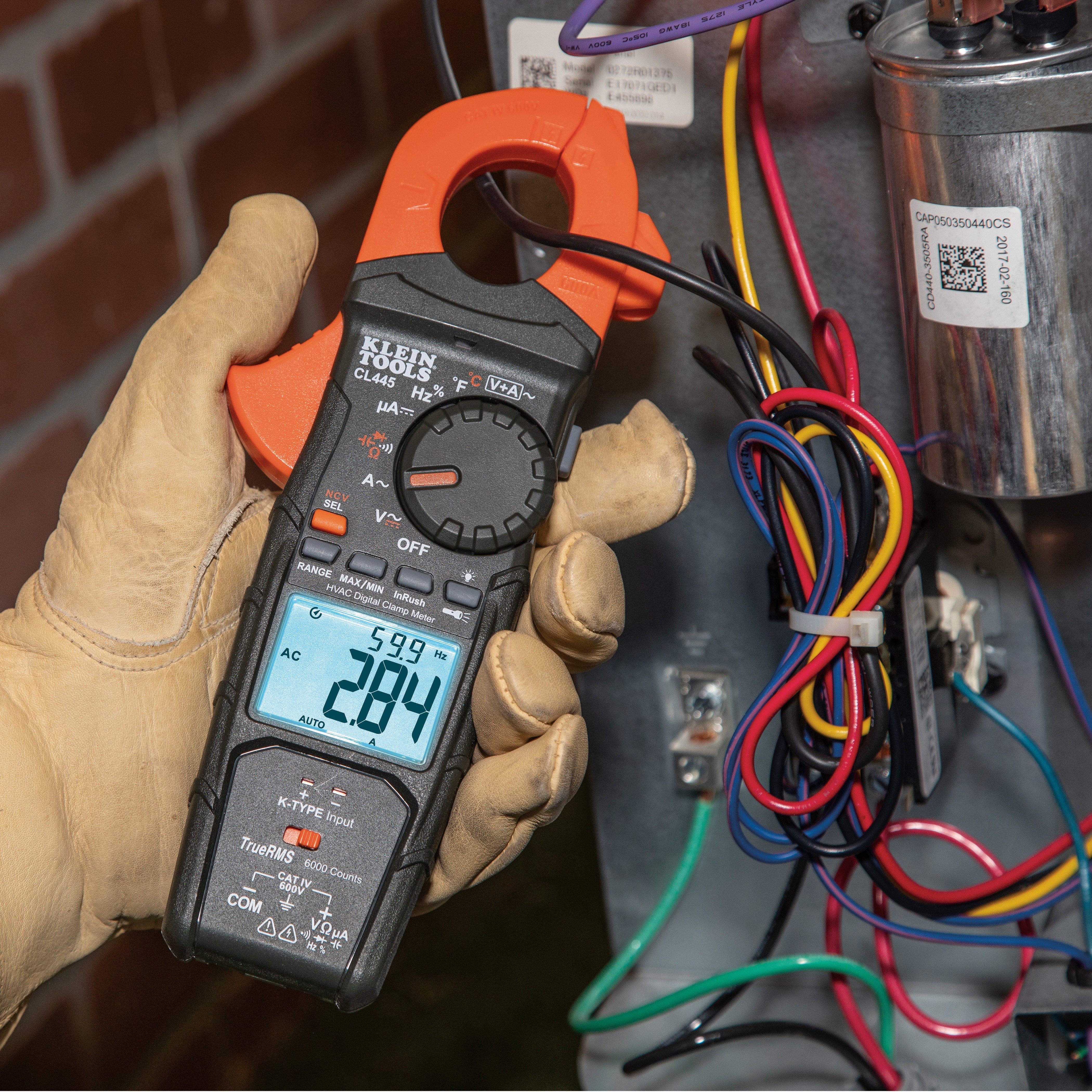 Klein Tools CL445 HVAC Clamp Meter - Edmondson Supply