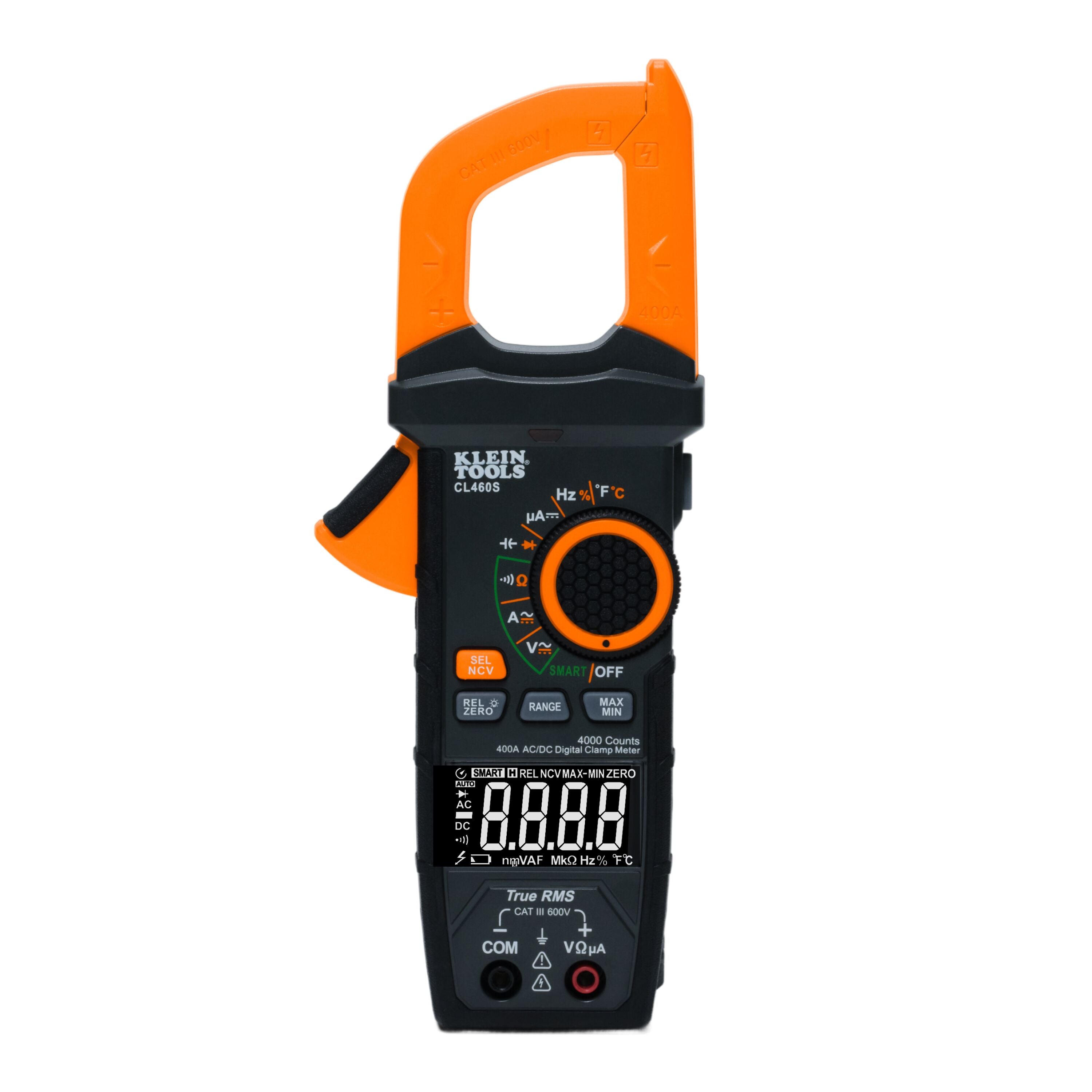 Klein Tools CL460S 400A AC/DC Auto-Ranging Smart Digital Clamp Meter - Edmondson Supply