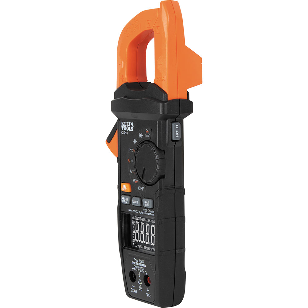 Klein Tools CL710 600A AC/DC Auto-Ranging Digital Pro Clamp Meter - Edmondson Supply