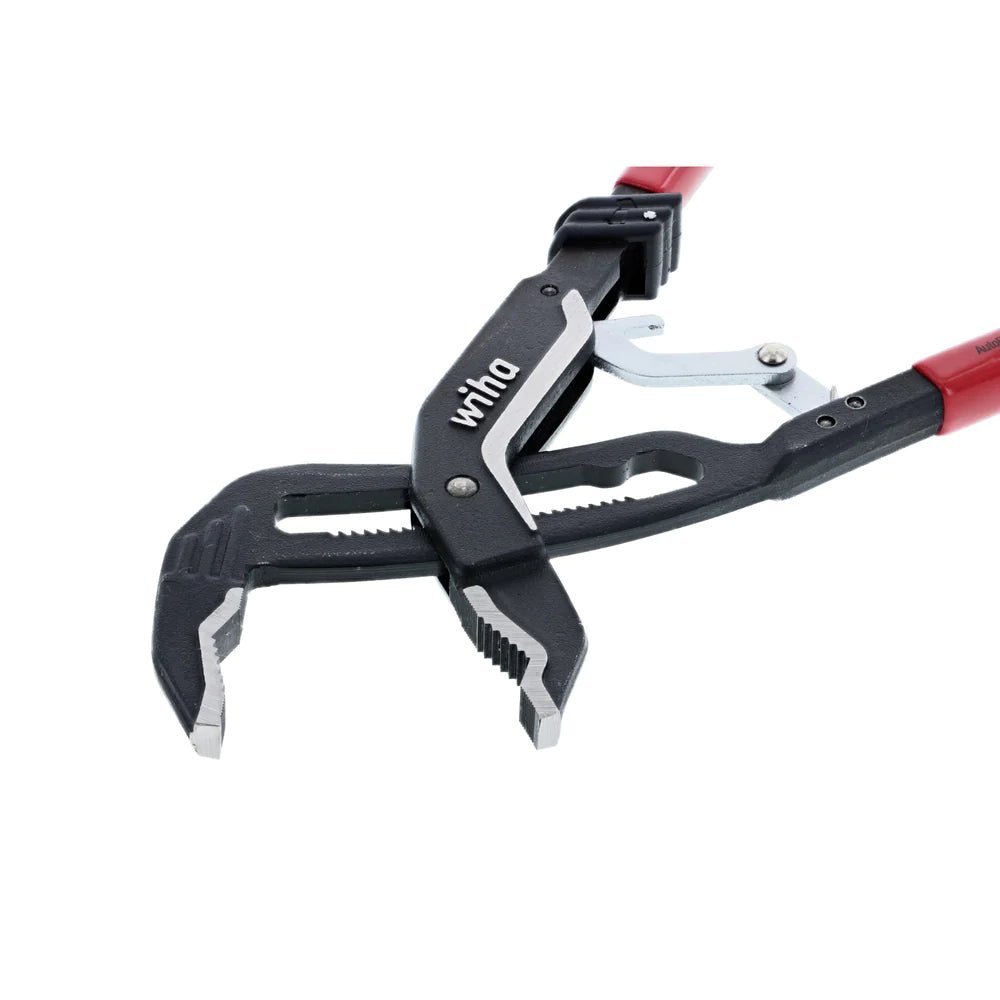 Wiha Tools 32637 10" Classic Auto Grip V-Jaw Tongue and Groove Pliers - Edmondson Supply