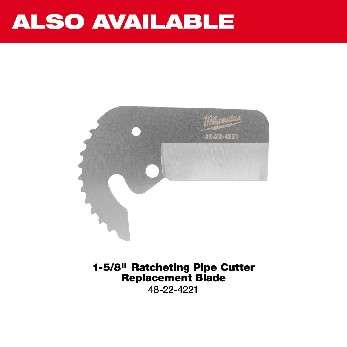 Milwaukee 48-22-4220 1-5/8" Ratcheting Pipe Cutter - Edmondson Supply