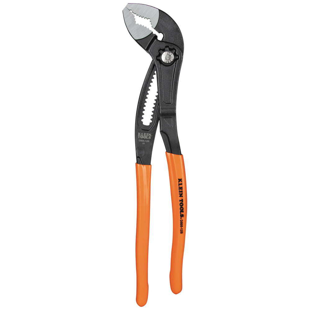 Klein Tools D50512B Quick-Adjust Klaw™ Pump Pliers, 12-inch - Edmondson Supply