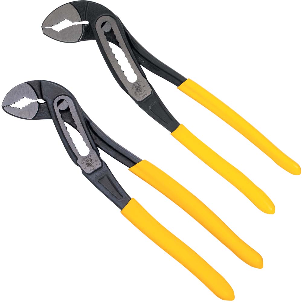 Klein Tools D5052KIT Classic Klaw™ Pump Pliers Set, 2-Piece - Edmondson Supply