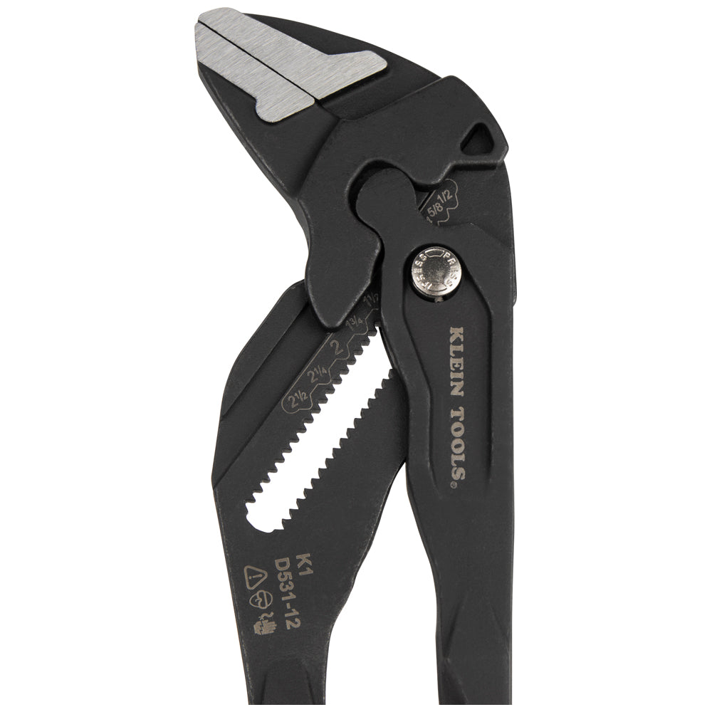 Klein Tools D53112 Compact Plier Wrench, 12-Inch - Edmondson Supply