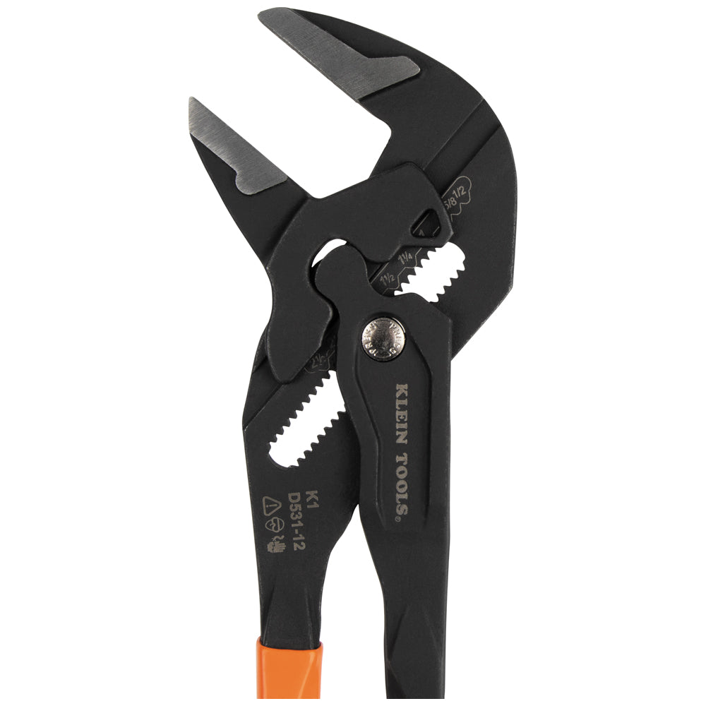 Klein Tools D53112 Compact Plier Wrench, 12-Inch - Edmondson Supply