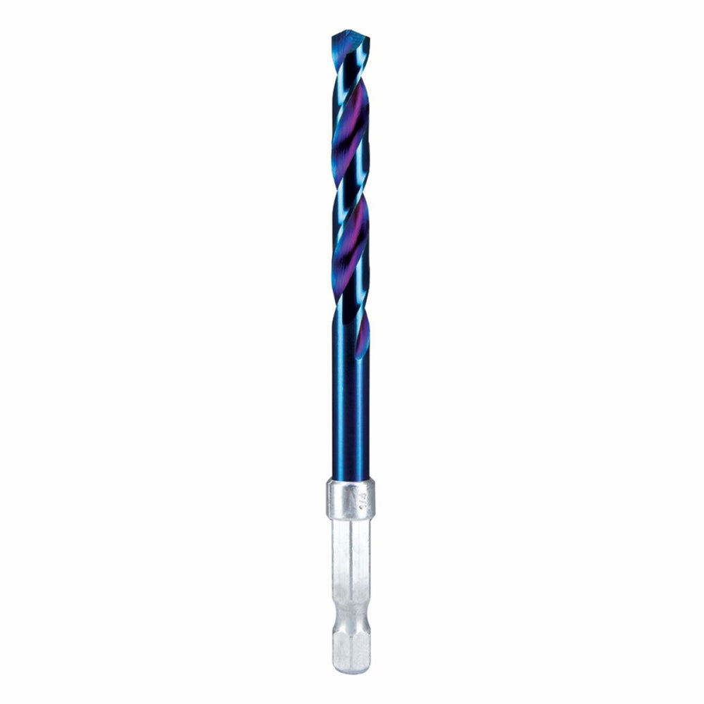 SPYDER 19012 1/4" x 4-1/16" HSS Twist Drill Bit Stinger™ Mach-Blue™ - Edmondson Supply