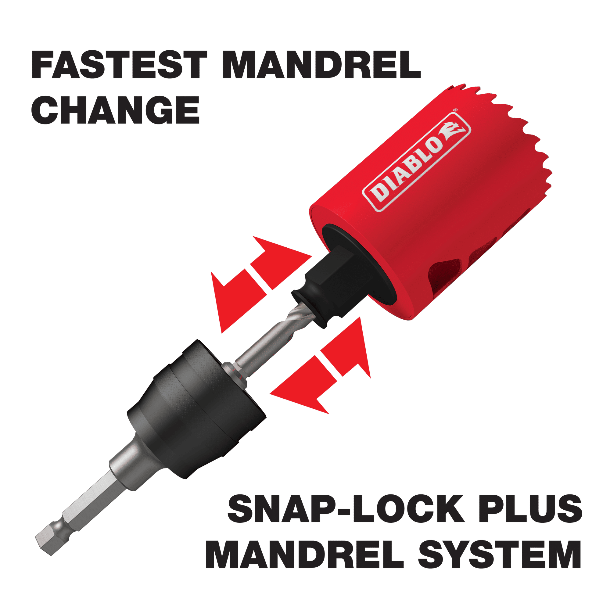 Diablo Tools DHS4500 4-1/2" Bi-Metal Hole Saw - Edmondson Supply