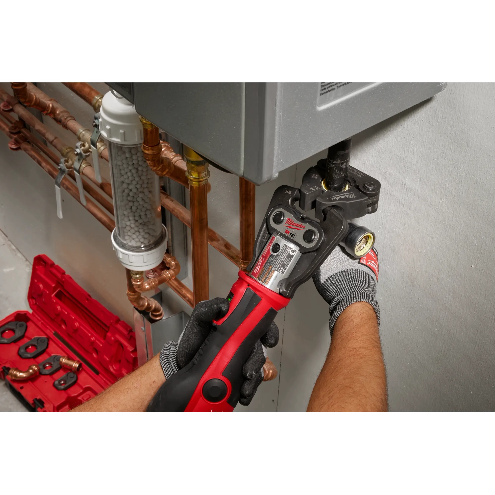 Milwaukee 49-16-2650BX IPS-P Pivoting Press Ring 1/2" - Edmondson Supply
