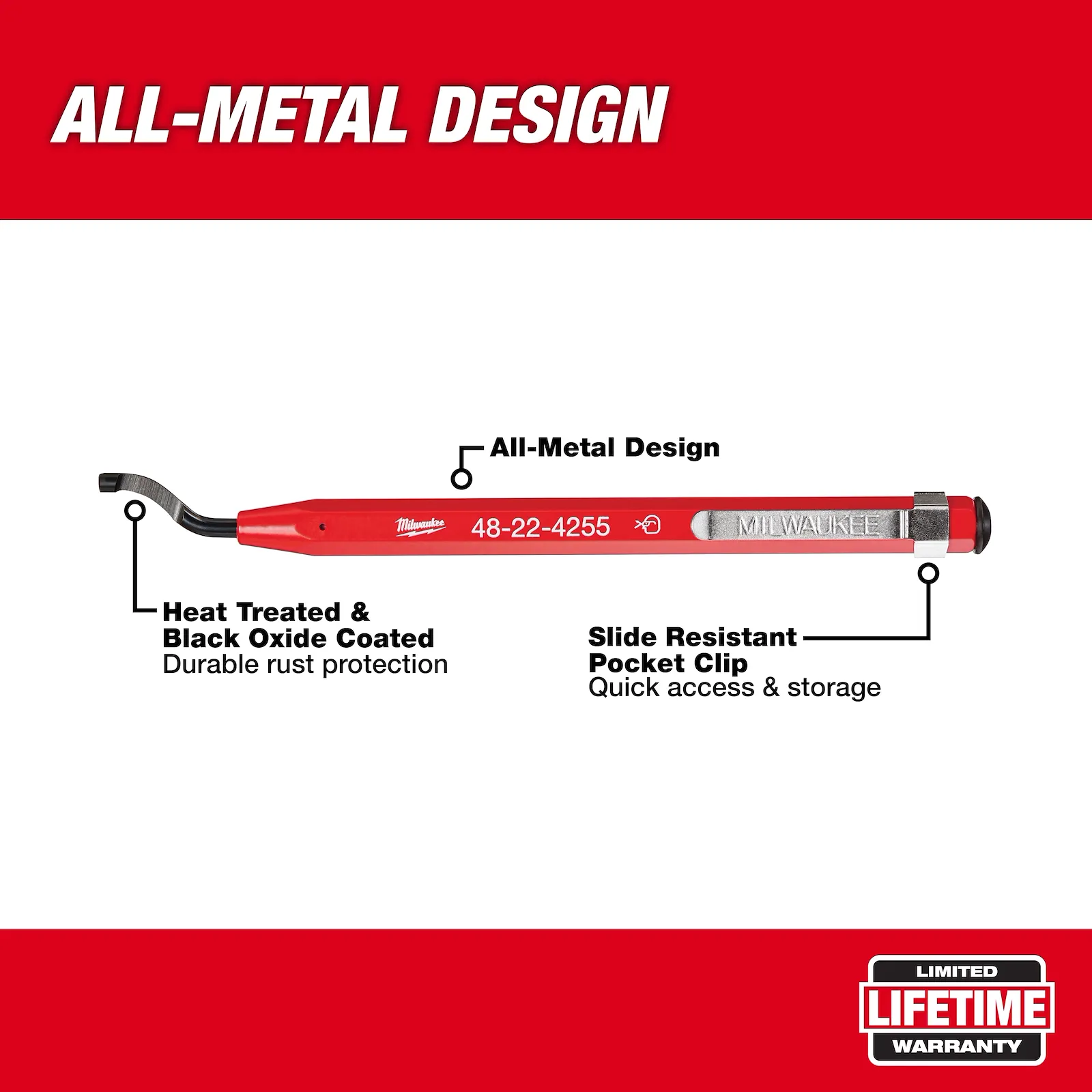 Milwaukee 48-22-4255 Reaming Pen - Edmondson Supply