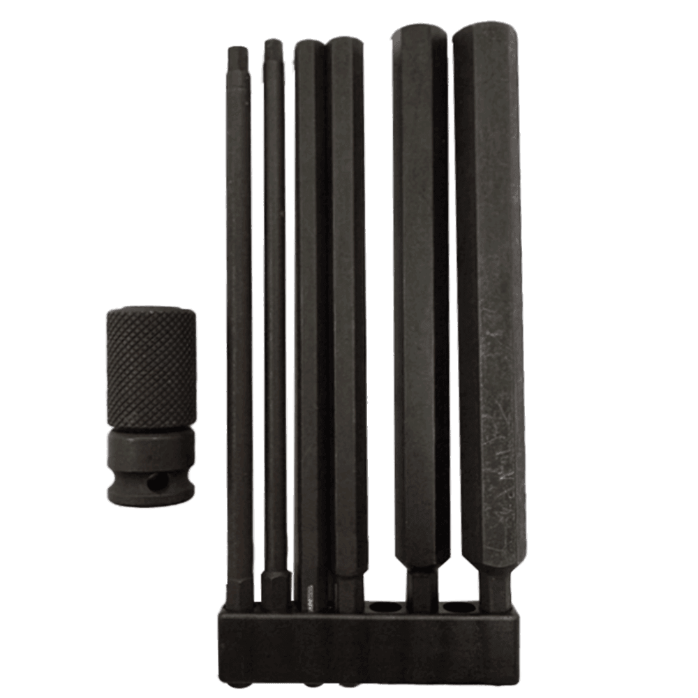 Rack-A-Tiers 72607 Allen Head 7 Piece Driver Bit Kit - Edmondson Supply