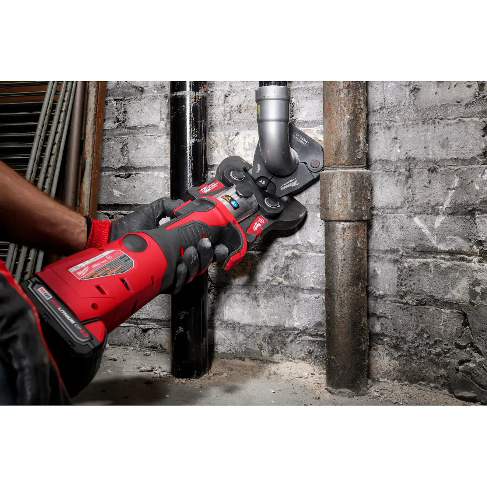 Milwaukee 49-16-2655BX IPS-P Pivoting Press Ring 2" - Edmondson Supply