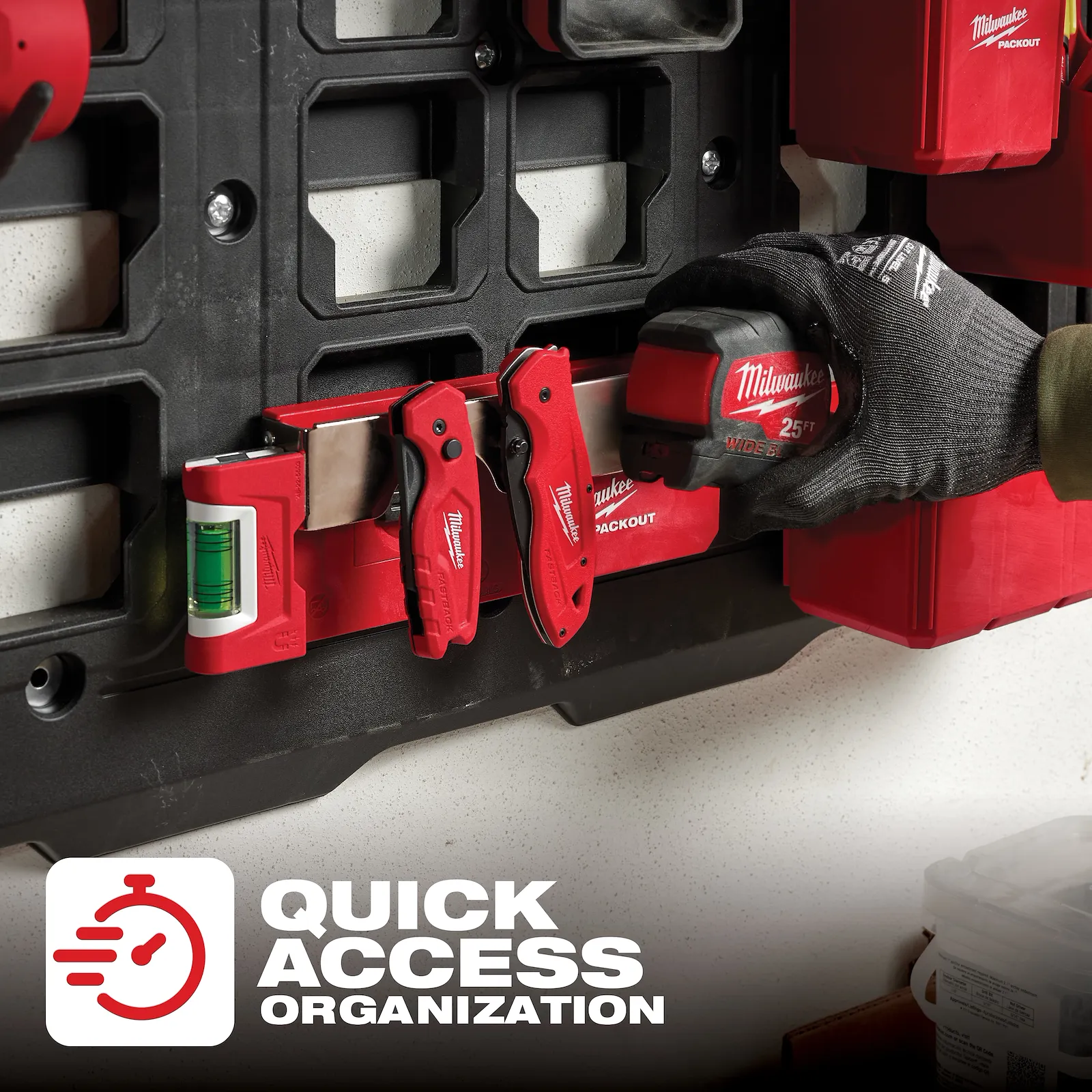 Milwaukee 48-22-8344 PACKOUT™ Belt Clip Rack - Edmondson Supply