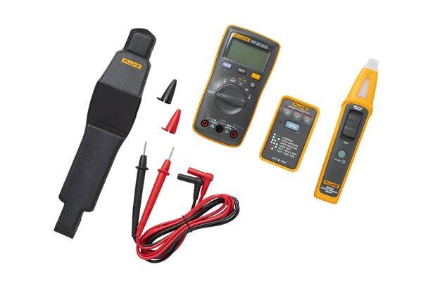 Fluke BK120/107 Fluke BK120 SmartTrace™ Breaker Finder and 107 Pocket Digital Multimeter Kit - Edmondson Supply