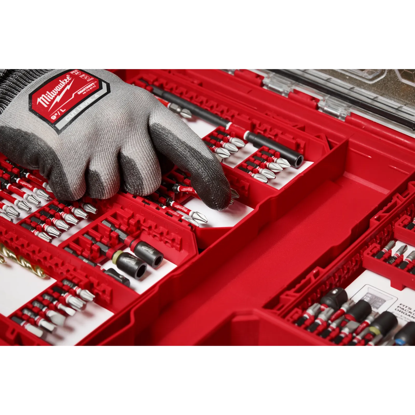 Milwaukee 48-32-5162 SHOCKWAVE™ Impact Duty 60PC Drill, Drive & Fasten with PACKOUT™ - Edmondson Supply