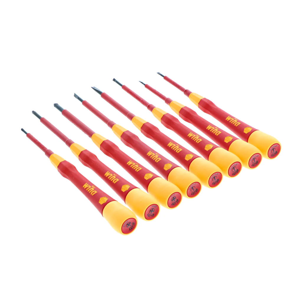 Wiha Tools 32088 8 Piece Insulated PicoFinish Precision Screwdriver Set - Edmondson Supply