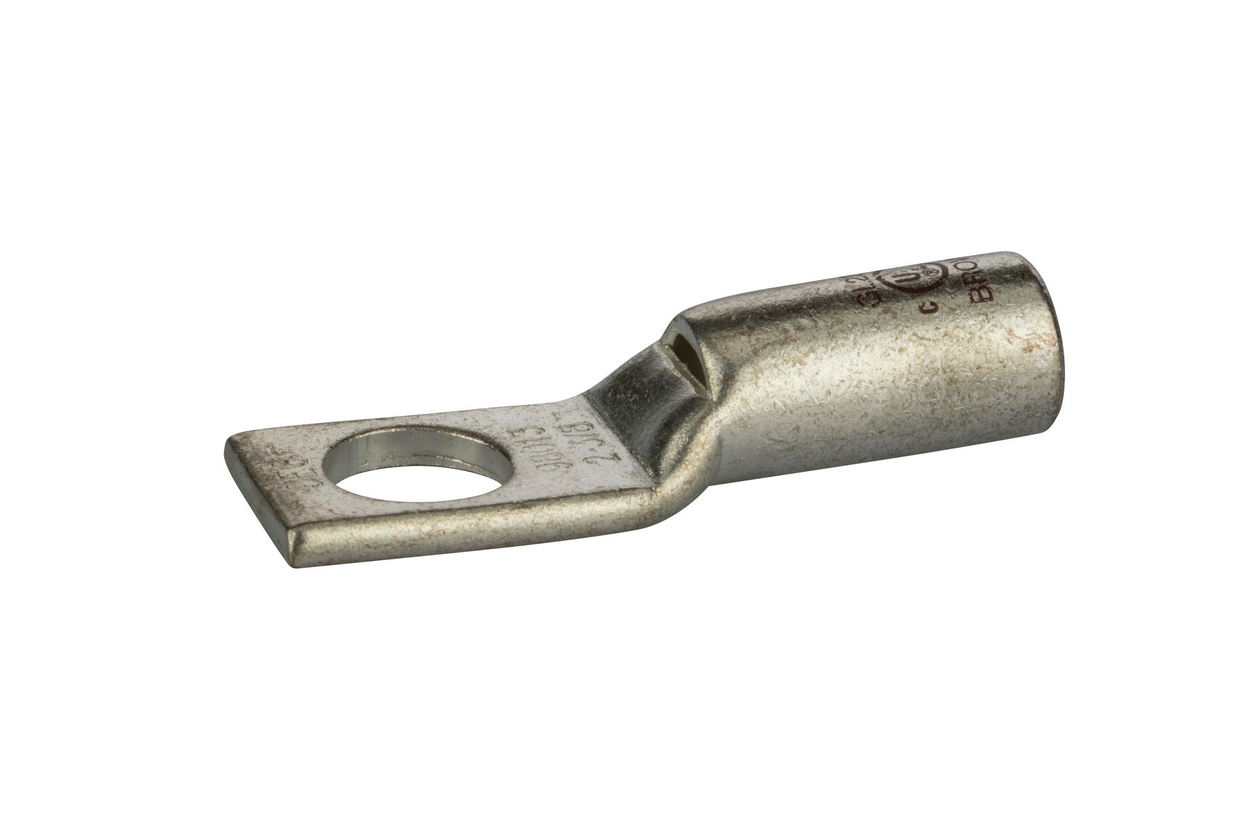 NSI GL238 Copper Brown Compression Short Lug, 2 AWG, 3/8” Mount - Edmondson Supply