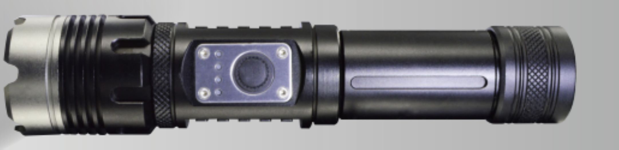 Sensible Products HRF-2 High-Beam Rechargeable Flashlight-2, Black - Edmondson Supply