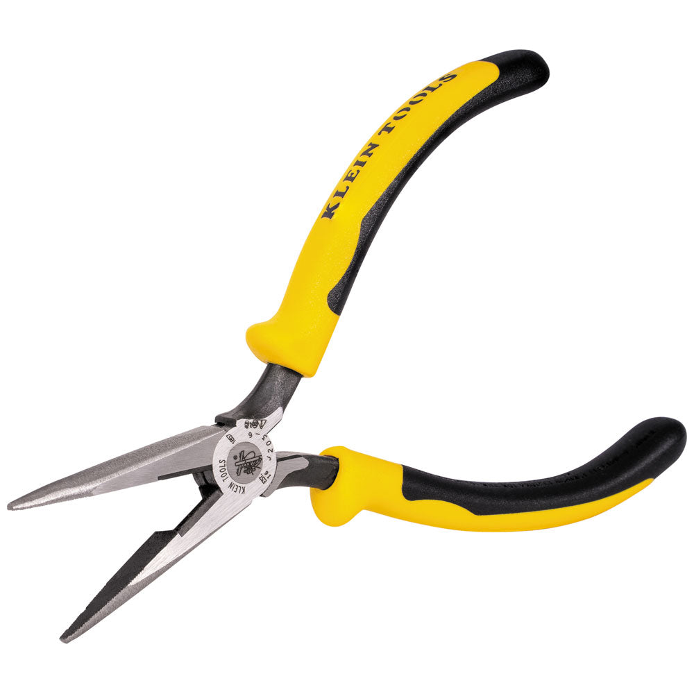 Klein Tools J203-6 Journeyman Pliers, Long Nose Side-Cutters, 6-3/4-Inch - Edmondson Supply