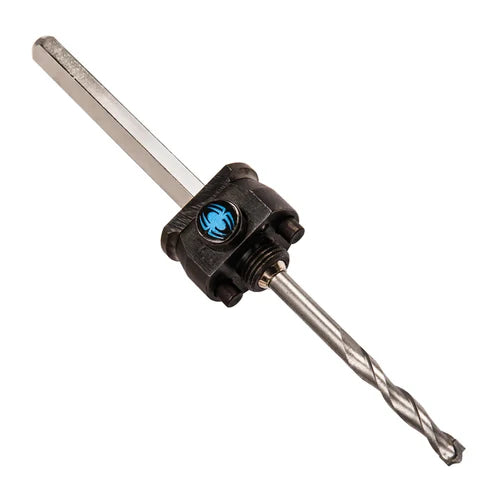 SPYDER 600635P Hex10 1/2" TCT Quick Change Hole Saw Arbor Assembly Rapid Core Eject® - Edmondson Supply